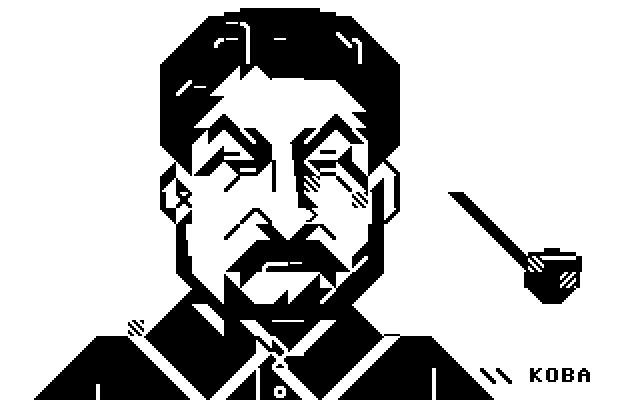 galza-23 release! #petscii #c64 #stalin