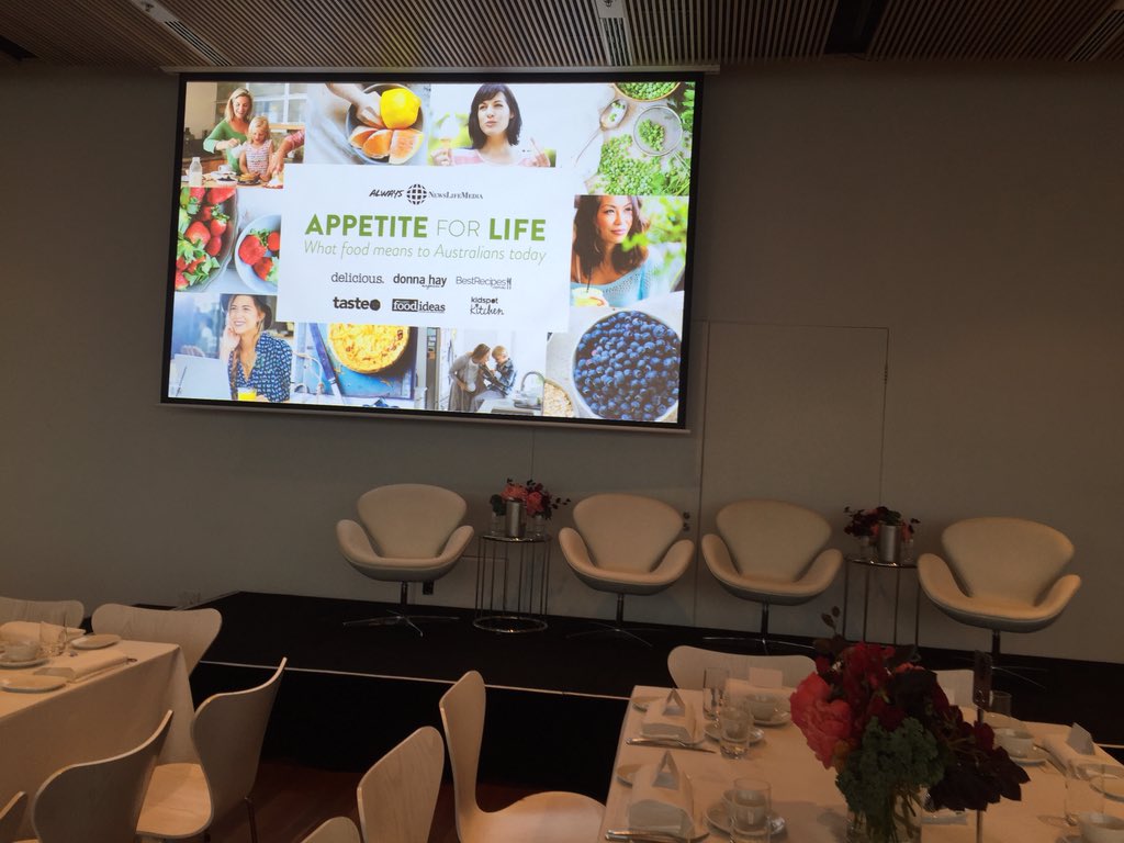 sevvy2014's tweet photo. Looking forward to @NewsLifeMedia  Appetite For Life food study presentation this morning https://t.co/hfzjbCydXl