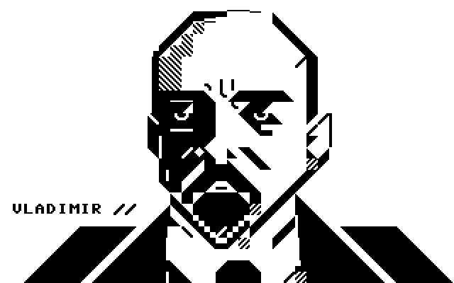 galza-23 release! #petscii #c64 #lenin