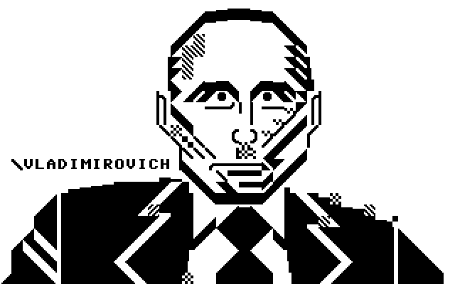 galza-23 release! #petscii #c64 #putin