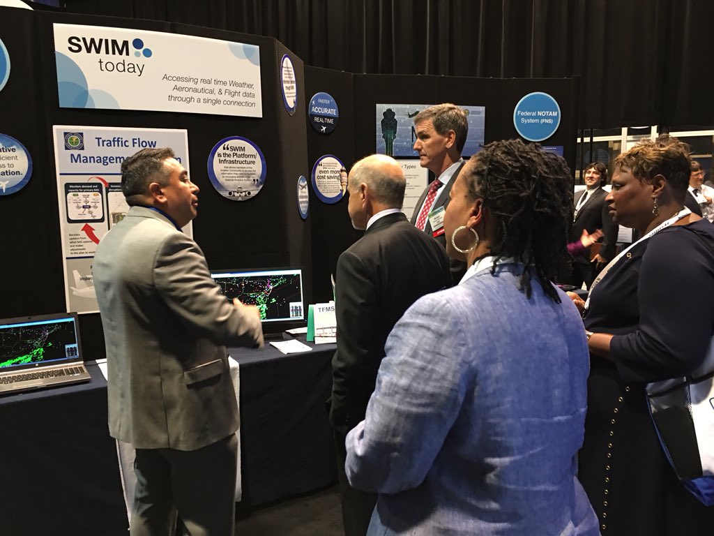 SWIM_Unofficial's tweet photo. Traffic Flow Management System(TFMS): FAA Administrator Michael Huerta at SWIM Connect 2015 #FAASWIM #ATCA60 https://t.co/9p7twxCvcD