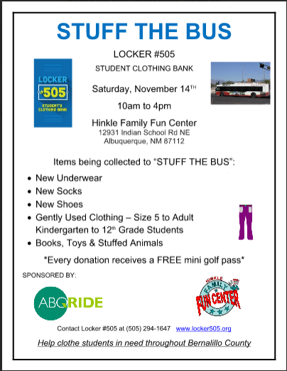 Locker505's tweet photo. Hey guys! Your gently used clothes in exchange for free mini golf? I'm in! Are you? Check out our upcoming event! :) https://t.co/ApdIsyzrD2