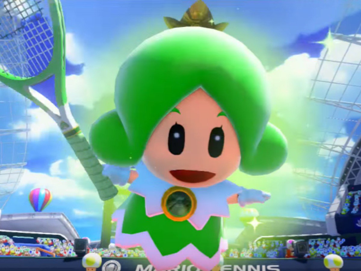 nintendolife's tweet photo. Sprixie Joins the Ranks in Mario Tennis: Ultra Smash https://t.co/lbudTqOpTS #WiiU #Sprixie #MarioTennis https://t.co/hdR37dXOAG