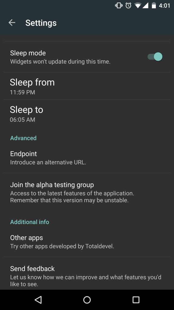 totaldevel's tweet photo. New version 1.1.0 of TWidgets. "Sleep mode" in preferences, libraries updated and bugs fixed https://t.co/bimwhB8wy1 https://t.co/xv0tfN2LTX