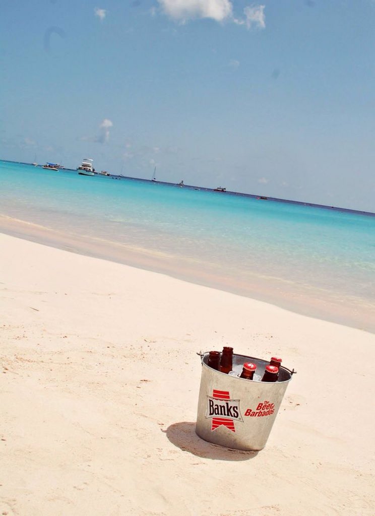 boostbarbados's tweet photo. What's the best thing to do on your vacation to #Barbados Sit on one of our amazing beaches &amp; try a @banksbeerbim https://t.co/yHyqtRXkAb