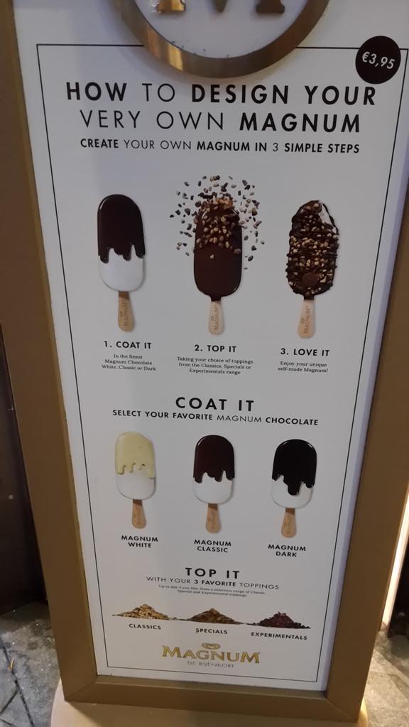 Wat kan met een Magnum, moet toch ook kunnen in het #onderwijs?
#maatwerk #dtv