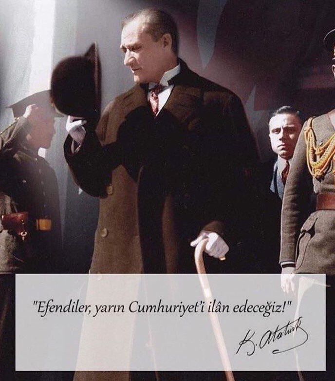 Her fotoğrafı, her sözü güç veriyor. #cumhuriyetbayraminizkutluolsun #cumhuriyet #icin #oyver #TatileDeğilSandığaGit