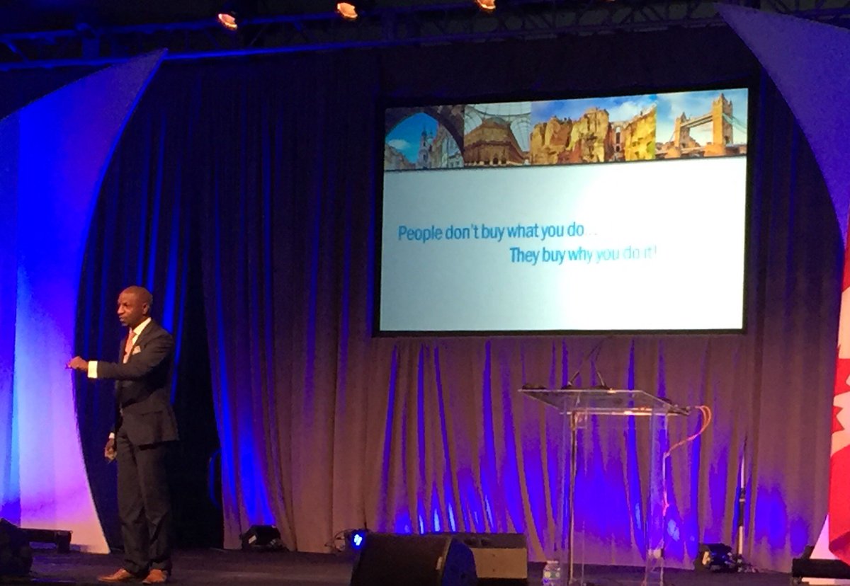 TP_Intl's tweet photo. "People don't buy what you do, they buy why you do it." - @simonsinek @EuropeExpress #Ensemble2015 #EnsembleTravel https://t.co/OEnGJYHJf3
