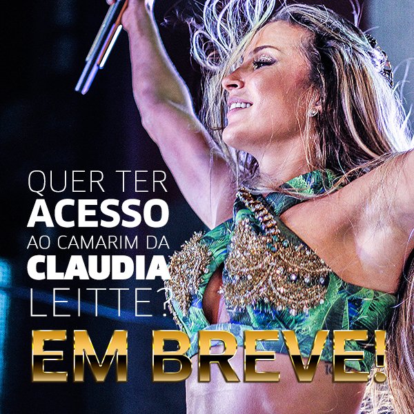 ClaudiaLeitte's tweet image. Falta pouco!!!! Ansiosos? #FãsClaudiaLeitte #ClaudiaLeitte | Equipe CL