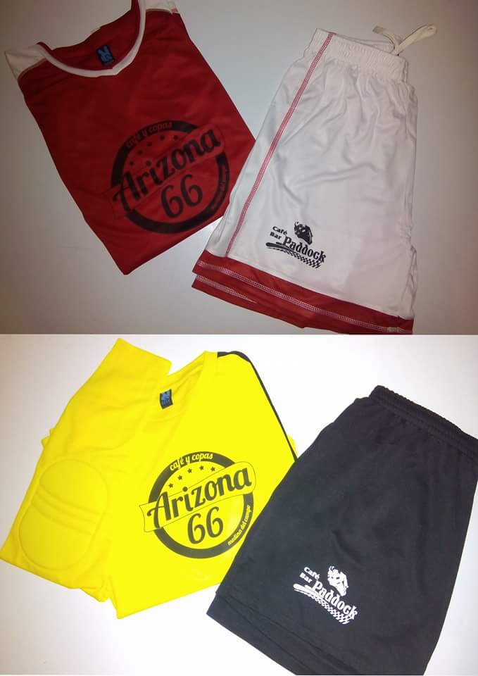 Ya tenemos las equipaciones de nuestro equipo de fútbol sala ARIZONA-PADDOC #futbolsala  #MedinaDelCampo