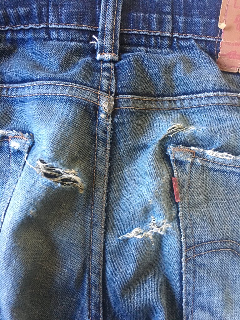 jaketherako's tweet photo. @jaketherakosky the damage is spreading to the ass #rippedjeans #assdamage https://t.co/BYOr1M1McU