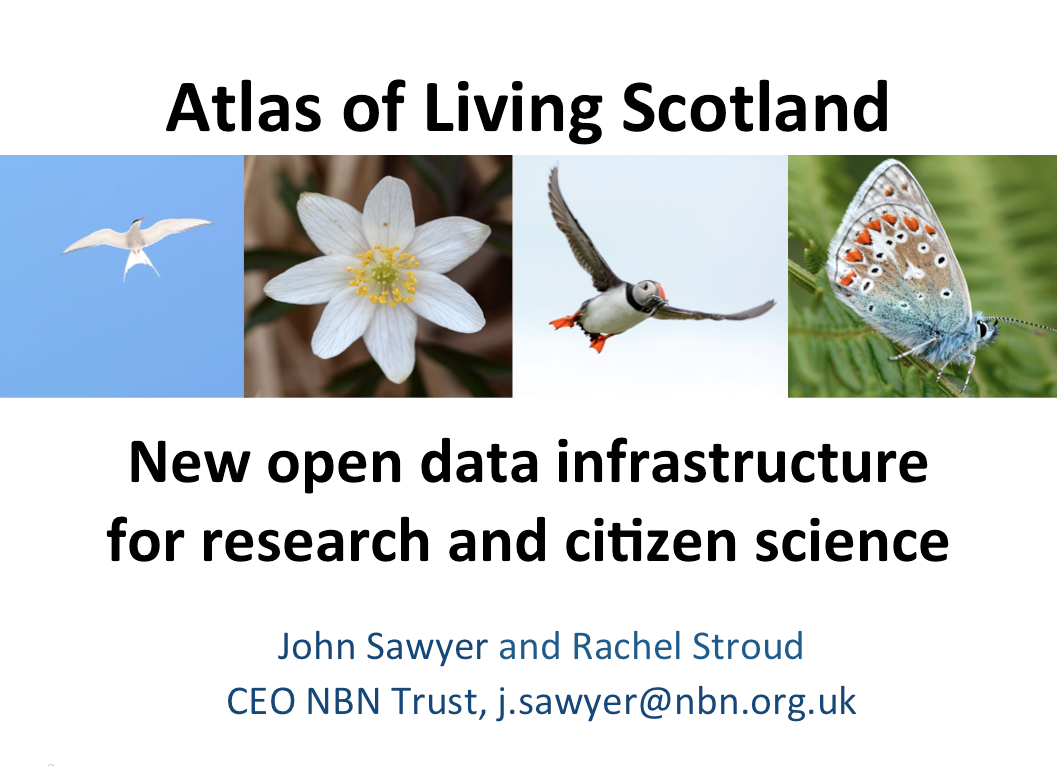 _JohnSawyer's tweet photo. Speaking tomorrow in Perth about Scotland's new open biodiversity data infrastructure @ Sharing Good Practice event. https://t.co/kr52o8tn5x