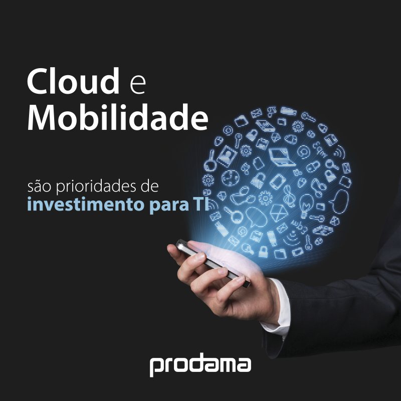 Prodama's tweet image. Segundo pesquisas do Gartner, esses são os principais focos dos gestores de TI. #NegóciosInteligentes