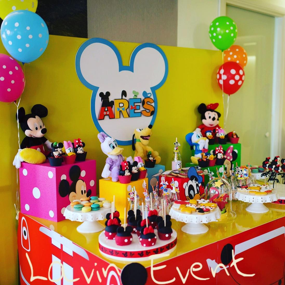 LavinEventProduction on Twitter "Ares doğum günü.. 2. Yaş.. Mickey