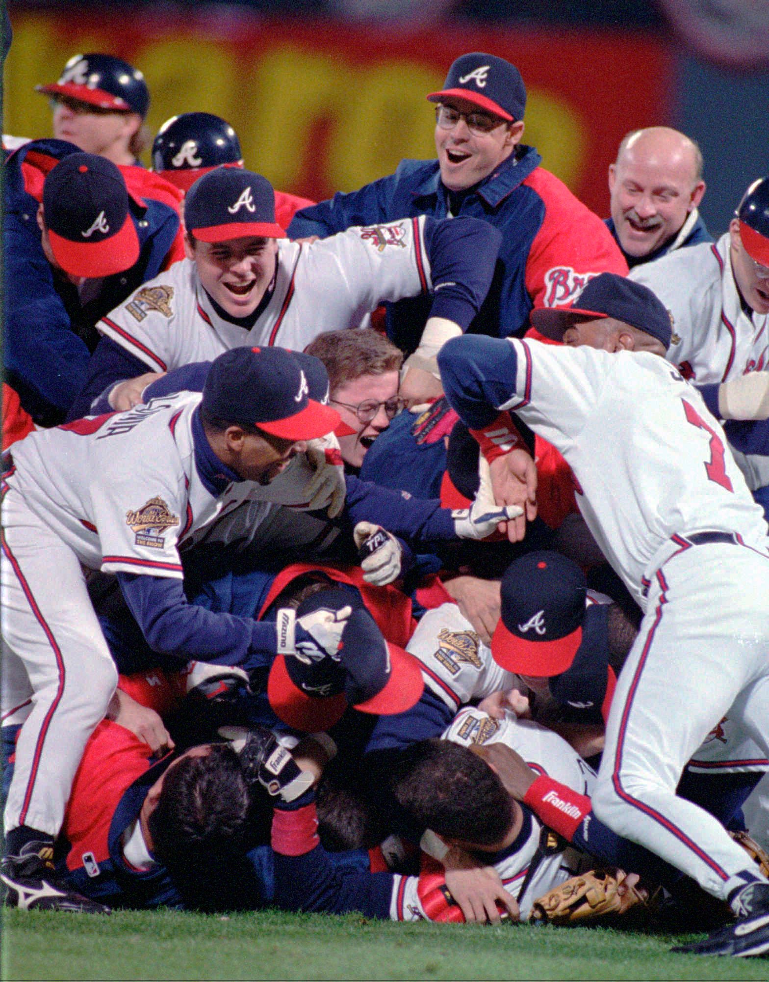 Atlanta Braves on X: This day in #Braves history in 1995: World Series  CHAMPIONS.   / X