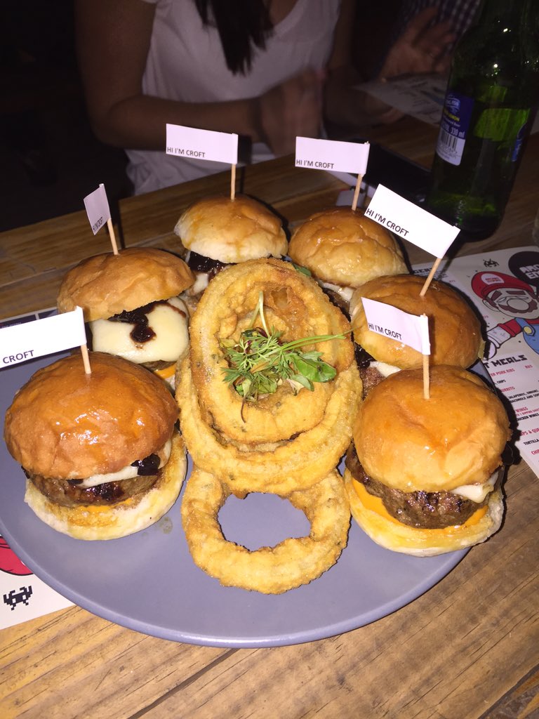 ptaexplorer's tweet photo. Burgers and beerSs ... Yes!! #ZomatoMeetup #zomatoxArcadeEmpire @ZomatoSA @monieksaa @Robzyloo https://t.co/DiZqeltElf