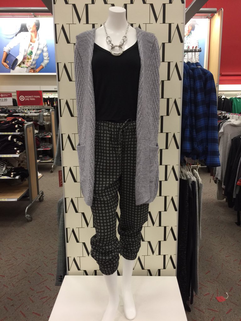 TheMillestVML's tweet image. Mannequins in RTW showing off some of this seasons hottest trends, Capes and Joggers!!! @JeffAmos5 @MarcusBondeTGT