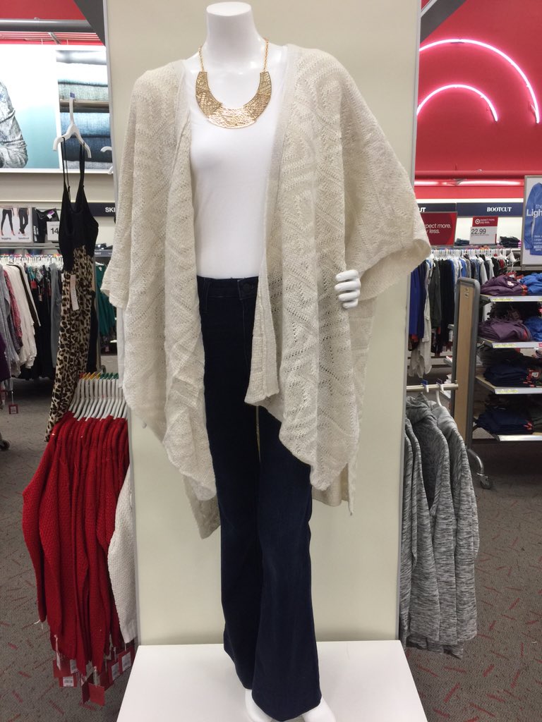 TheMillestVML's tweet image. Mannequins in RTW showing off some of this seasons hottest trends, Capes and Joggers!!! @JeffAmos5 @MarcusBondeTGT