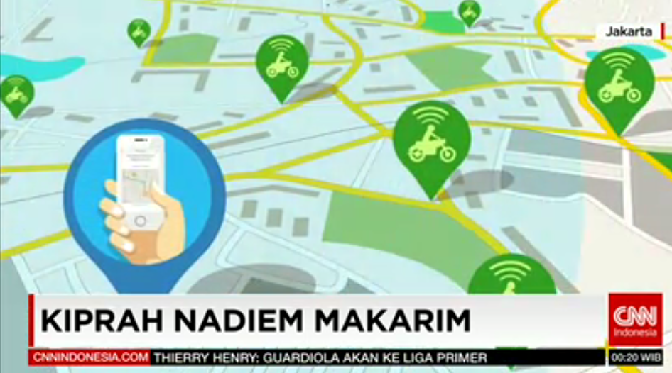 Nadiem Makarim adalah sosok anak muda kreatif yang berhasil mengembangkan bisnis aplikasi, Gojek.