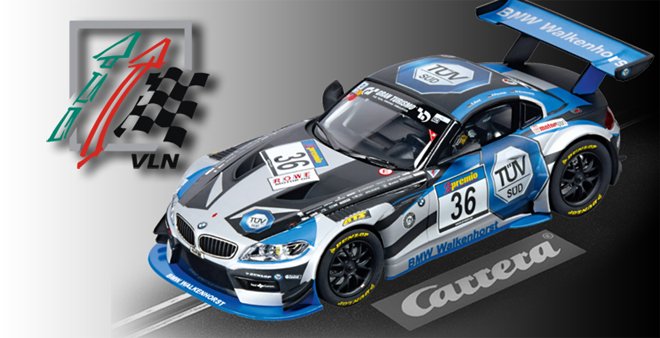 New: BMW Z4 GT3 @vln_de 2014 @Walkenhorst_MS 1:32 #SlotCar by @CarreraRennbahn More:slotcar-today.com/en/notices/201…