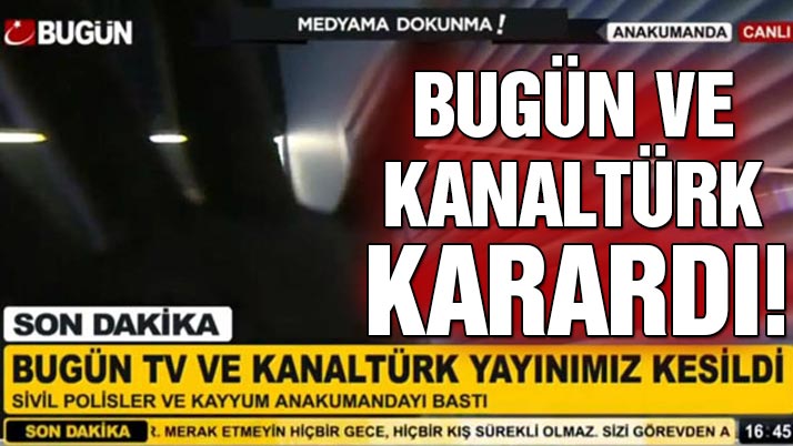 gazetesozcu's tweet photo. Kanaltürk ve Bugün TV'nin yayınları kesildi

EKRANLAR BÖYLE KARARDI
https://t.co/NybyJrMrpY https://t.co/gizJuGLzzJ