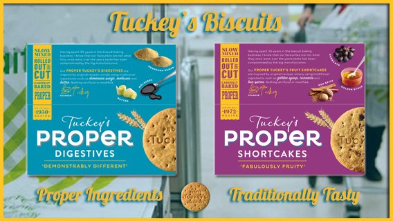 simontuckey's tweet photo. Great News! @Waitroise have made Tuckey's Proper Biscuits available in 100 extra store nationwide! #ProperBiscuits https://t.co/COjLJZRtsV