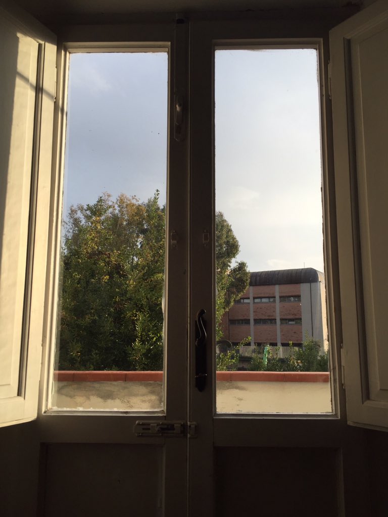 IGiannoni's tweet photo. Sarà anche una #casadimerda a Pisa, ma mi basta un po' di luce per migliorarmi l'umore 😄 https://t.co/Sx0Z3bvIc3