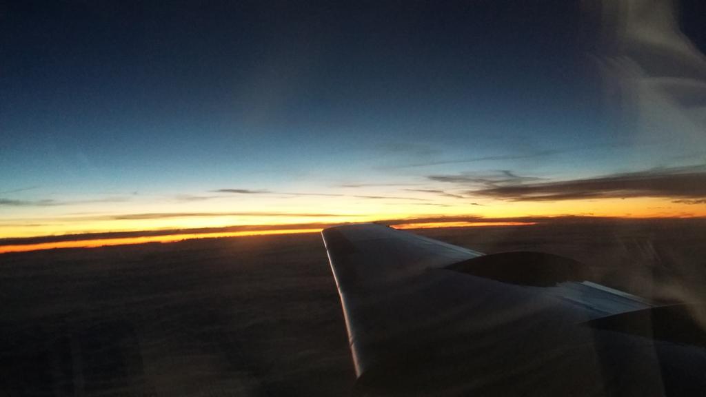 zolagola25's tweet photo. Nice sunset today on KLM #amsfra https://t.co/IuMjyfQt22