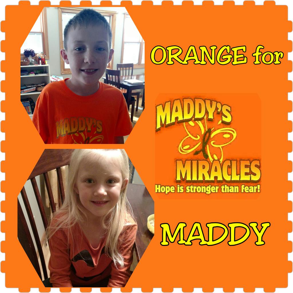 stromer_rose's tweet photo. #powertofight. Orange for Maddy Spellman!! https://t.co/XyZYXjJRp3