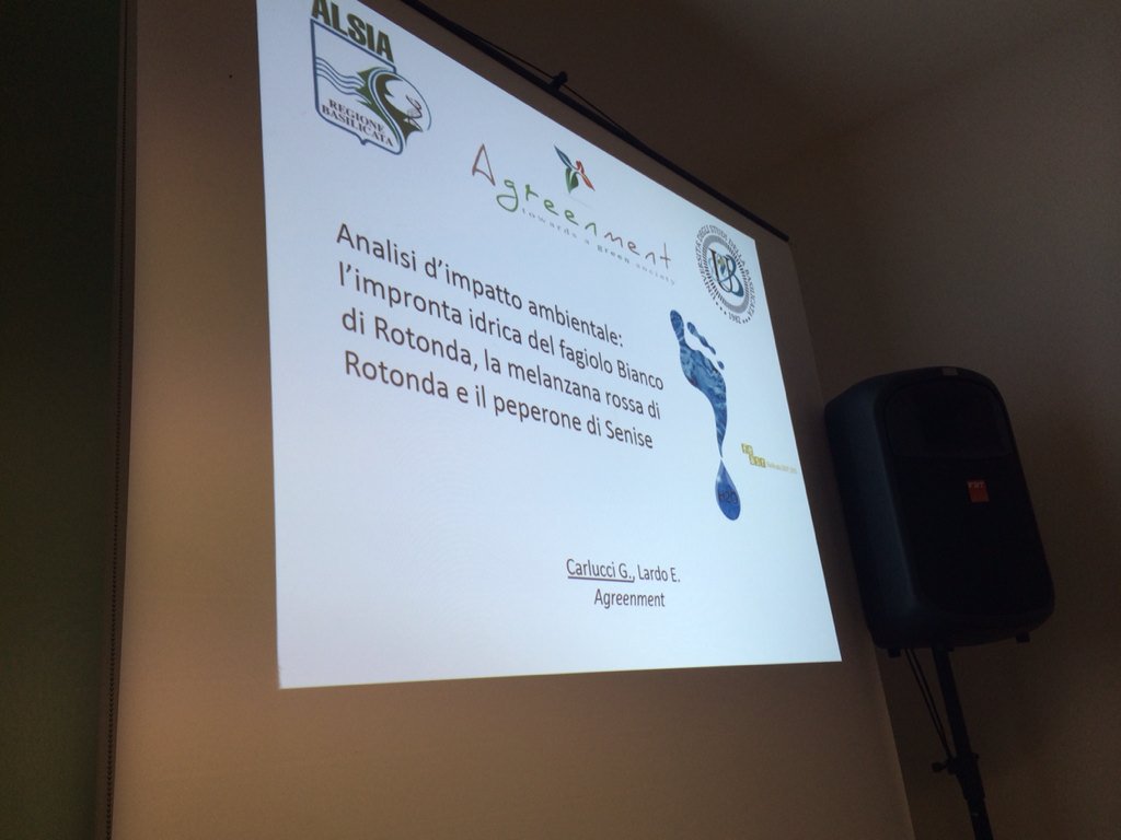 alsiasocial's tweet photo. #GiuseppeCarlucci @Agreenmentsrl: primo caso nazionale di certificazione ambientale con #waterFP #Pollino #Ditria https://t.co/g6epKVnt8V