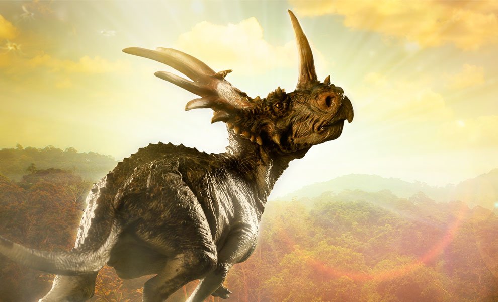 collectsideshow's tweet photo. RT with a RAAAAWWWWRRRR for a chance to win this Styracasaurus Statue! https://t.co/FeEMpqRFnf https://t.co/usLUwRPUiG