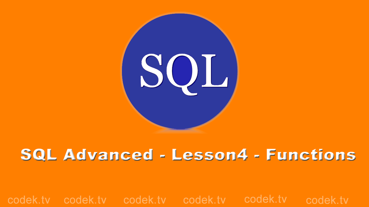 codek_tv's tweet image. SQL Basics – Lesson2 – Operators
codek.tv/2881

#database #sql #sqltutorial