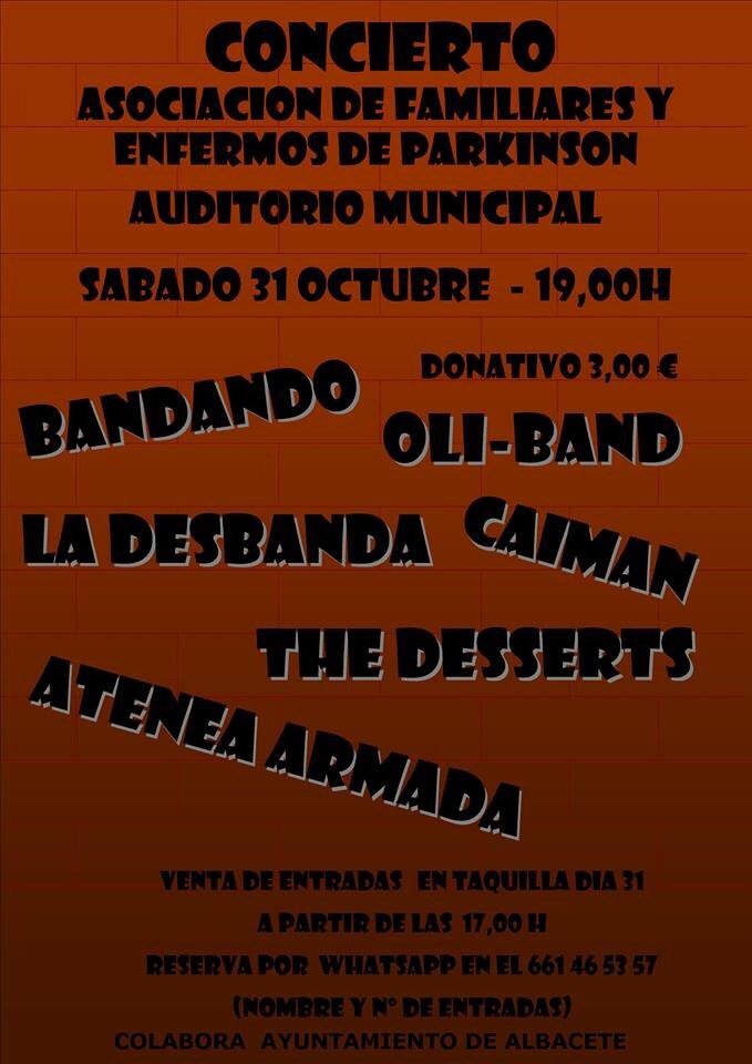 Nos vemos este sábado en el Auditorio Municipal de Albacete por una causa solidaria! son sólo 3 euros :-P