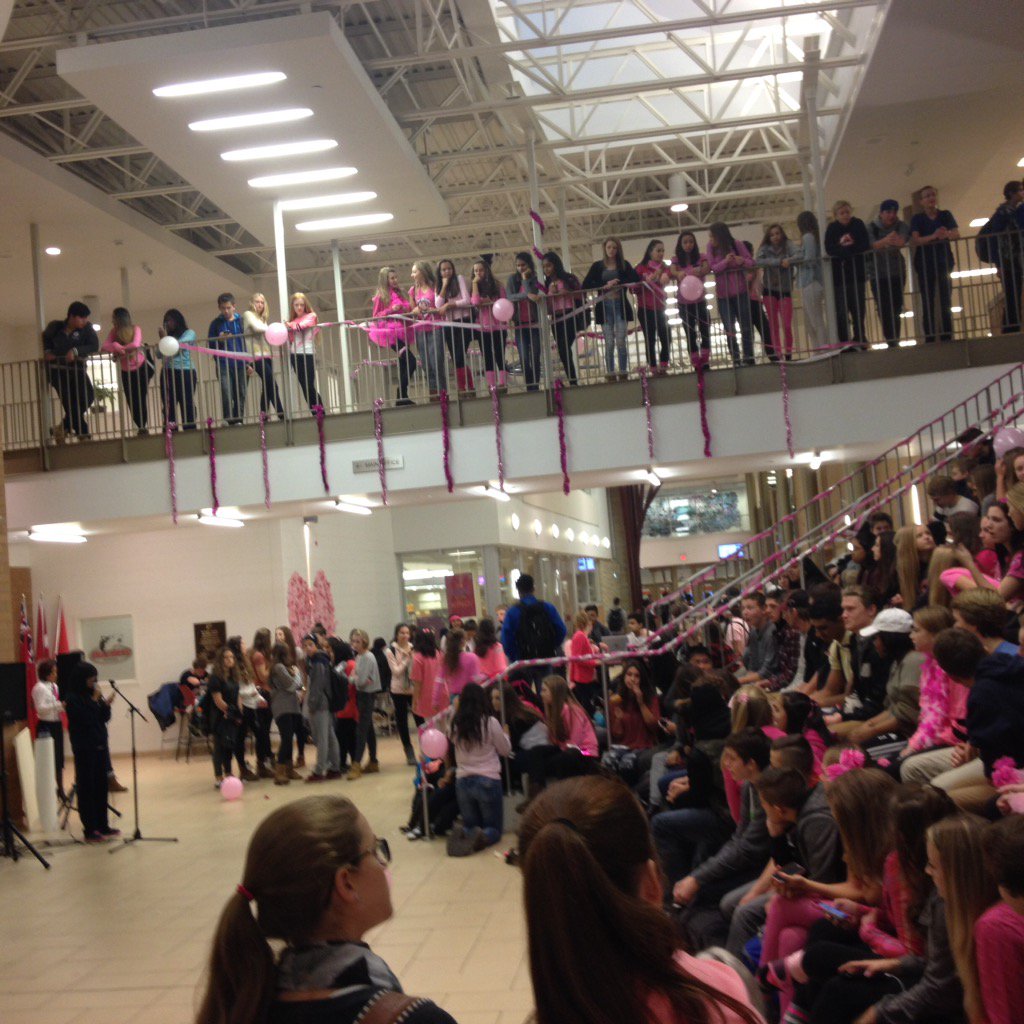 JaggerMusic's tweet photo. Try it day #2 here at Hayden on Pink Day! #haydenmusic https://t.co/KlMVoWMRRd