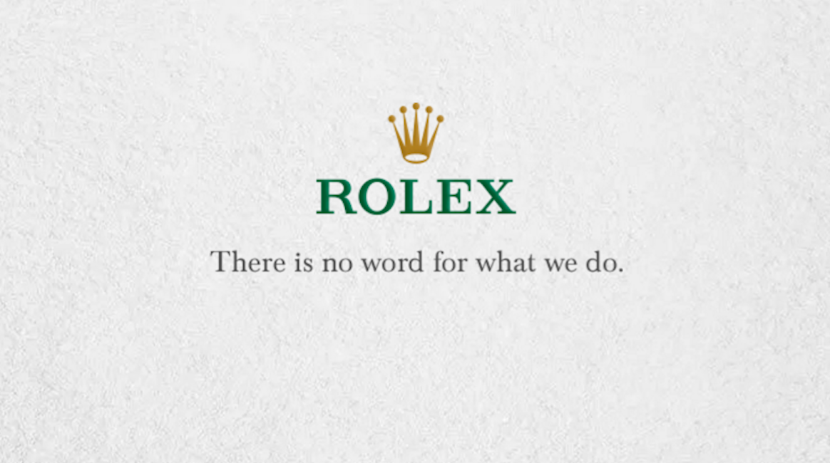 kasket Ungkarl Badekar Aby Sam Thomas on Twitter: "my response when people ask me what i do for a  living = #Rolex's tagline #journalism https://t.co/aGTtibhQdw" / Twitter
