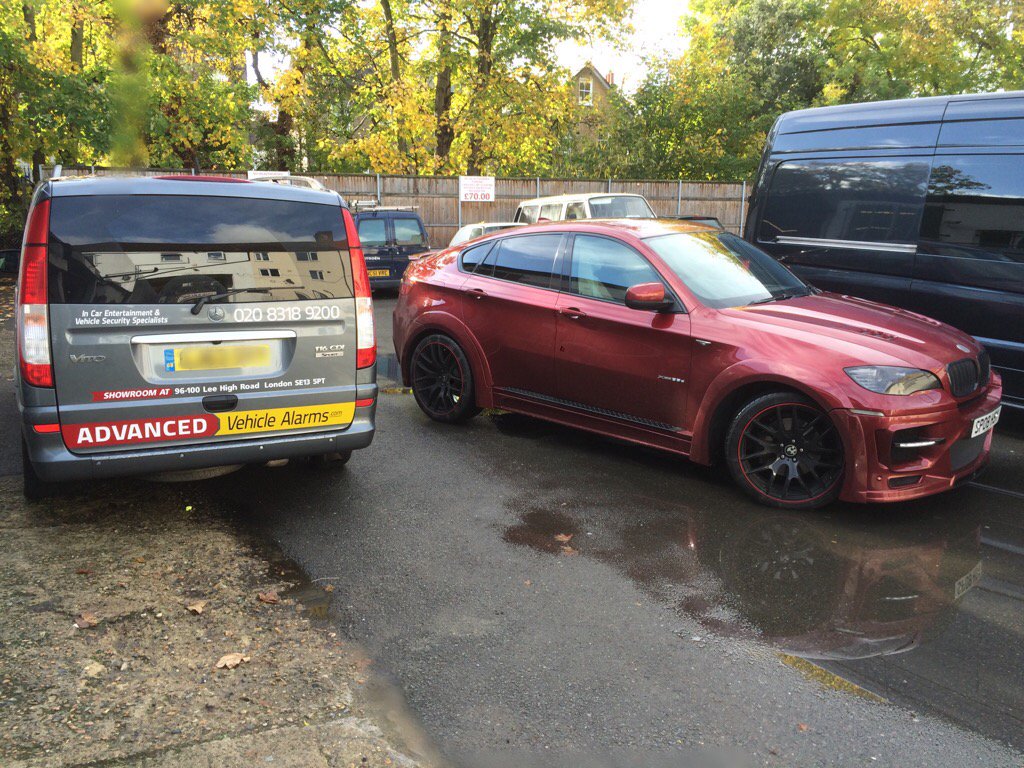 AVAGroupUK's tweet photo. Awesome @AdairDesign @BMW X6 for @Vodafone_Auto CAT5 and @jlaudiouk audio upgrade! #AdvancedVehicleAlarms https://t.co/7Yu5wyqIuo
