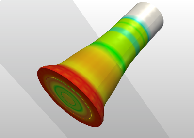 SimScale's tweet photo. On #ValidationWednesday : dynamic nonlinear impact analysis of an elastoplastic bar. https://t.co/rXPR6mvCOS https://t.co/wMwK0r2FJM