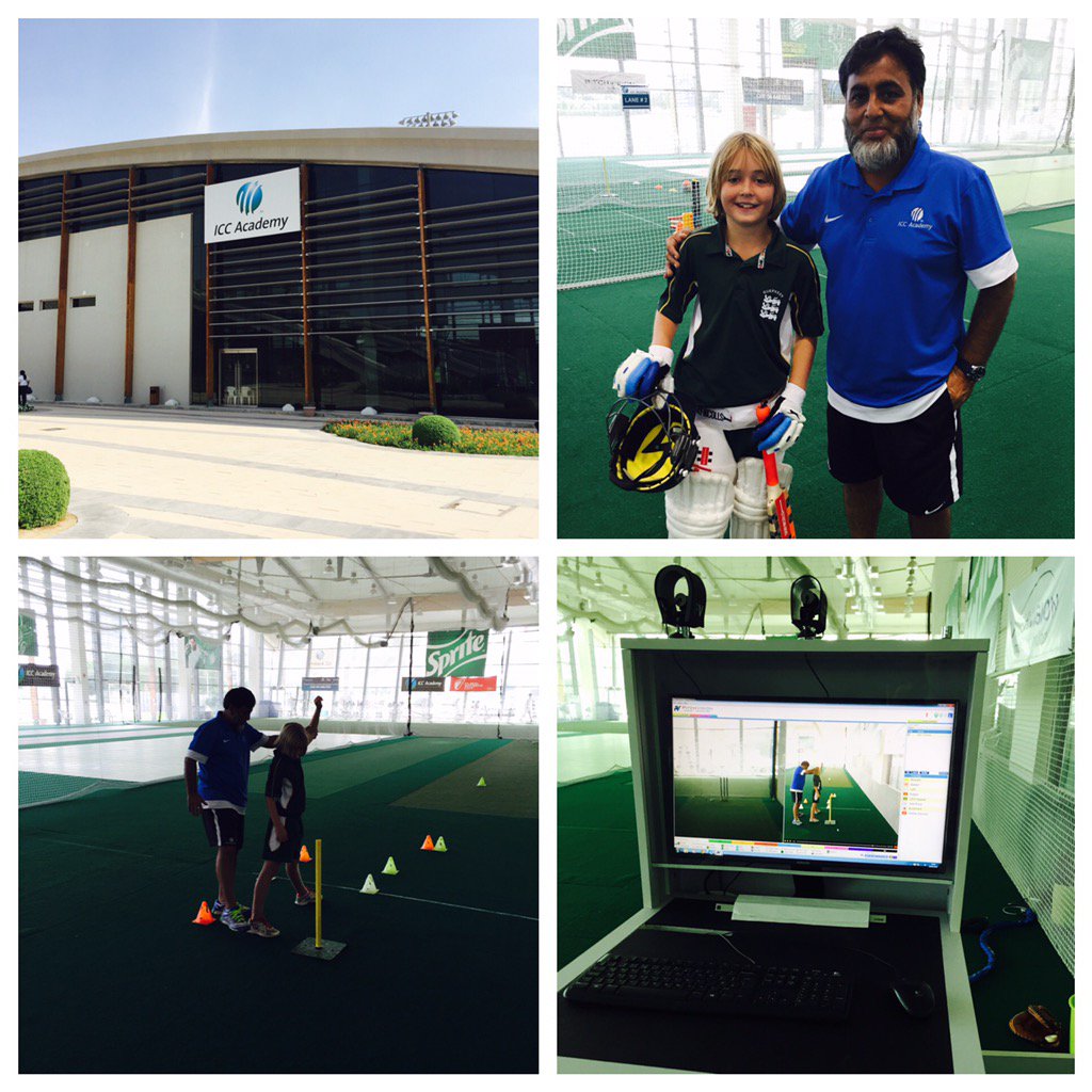 One very happy <a href="/guernseycricket/">Guernsey Cricket</a> U11 player enjoying a great coaching session <a href="/ICCAcademy/">ICC Academy</a> with <a href="/sabri_adnan/">adnan sabri</a>