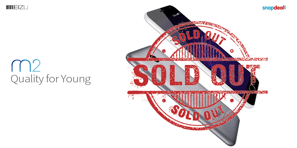 Meizu_India's tweet photo. Sold out for now, but we promise to be back soon! #Qualityforyoung
Click here to register- https://t.co/oCZTfLyDLO https://t.co/z9YcTKSr4y