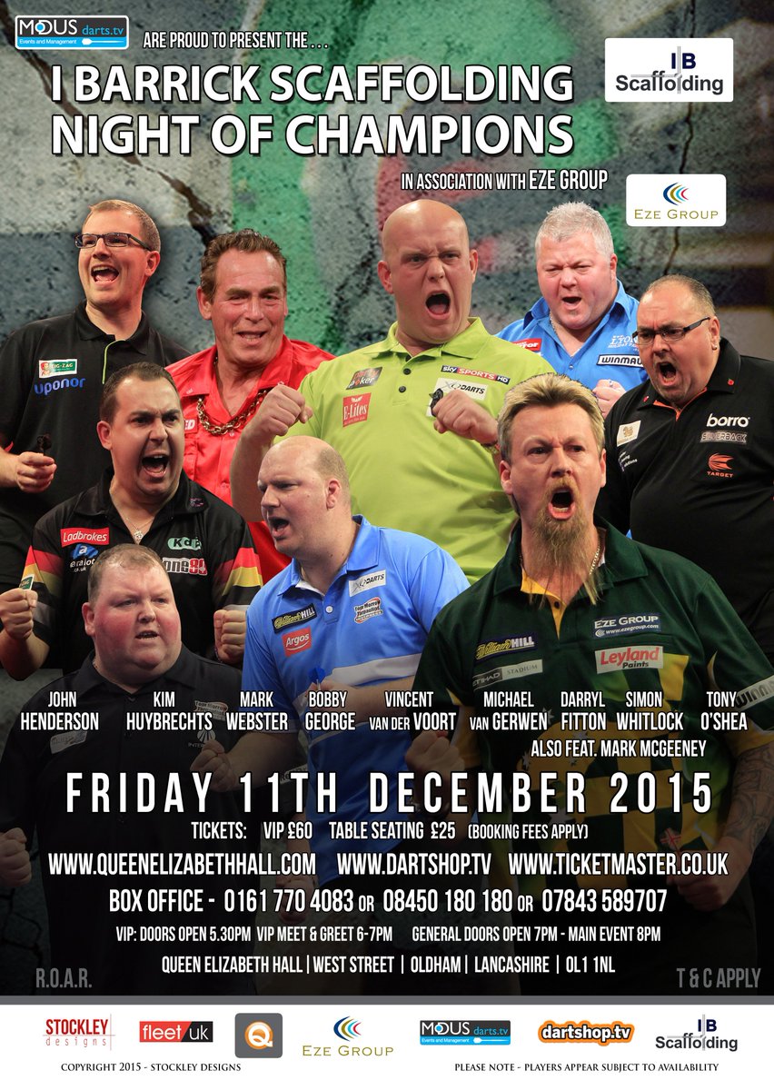 BobbyGeorge180's tweet photo. I’m also in #Oldham in December. Tickets: https://t.co/PXKKlCxH7W  https://t.co/YJDnLHW4lx