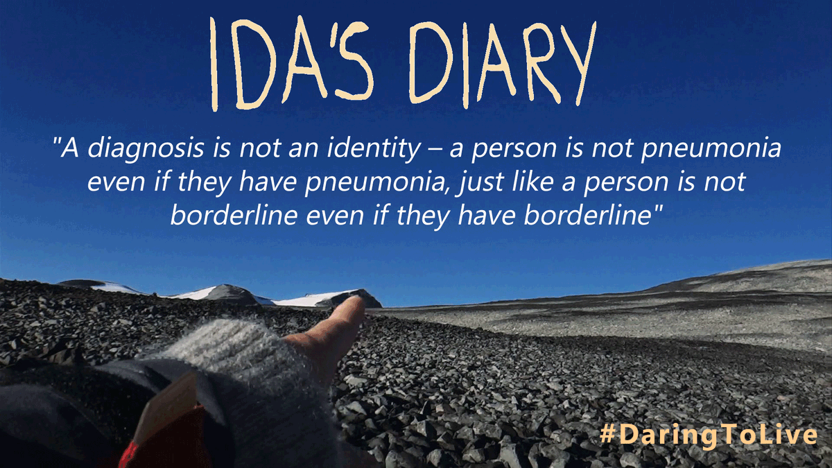 IdasDiary's tweet photo. Ida Storm on #BPD, stigma and identity https://t.co/T0P9JqIIS9