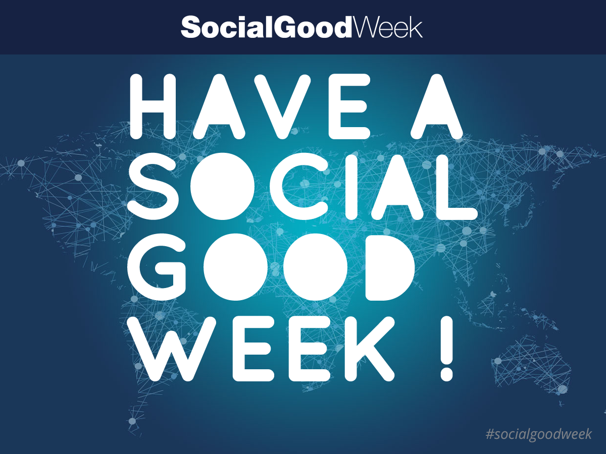 SocialGoodLab's tweet photo. [SAVE THE DATE] La Social Good Week revient du 3 au 9 novembre prochain. Rejoignez le mouvement! #SocialGoodWeek https://t.co/GJkXjdcSBl