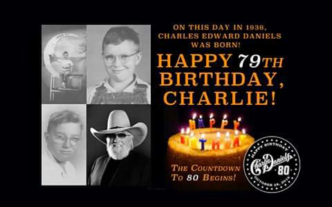 Happy Birthday to Charlie Daniels, great American. 