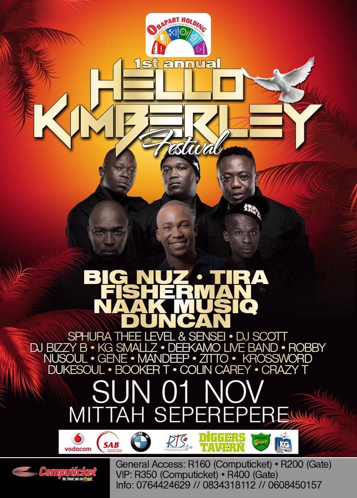 DJTira's tweet photo. HELLO KIMBERLY !!! THIS SUNDAY R U READY FOR AFROTAINMENT??? @BigNuz_Afroo @DreamTeamDBN @NaakMusiQ https://t.co/IZDYniMLF5