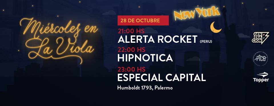 LaViolaBar1's tweet photo. ⚠HOY⚠ Noche imperdible de @CCapitalOk ! @alertarocket + @hipnoticaa + #EspecialCapital de la mano de #TheMonkeyness😱 https://t.co/QaBiTUljoU