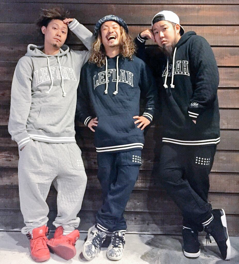 LEFLAH セットアップ LEFLAH ストライプセットアップ WANIMA × LEFLAH