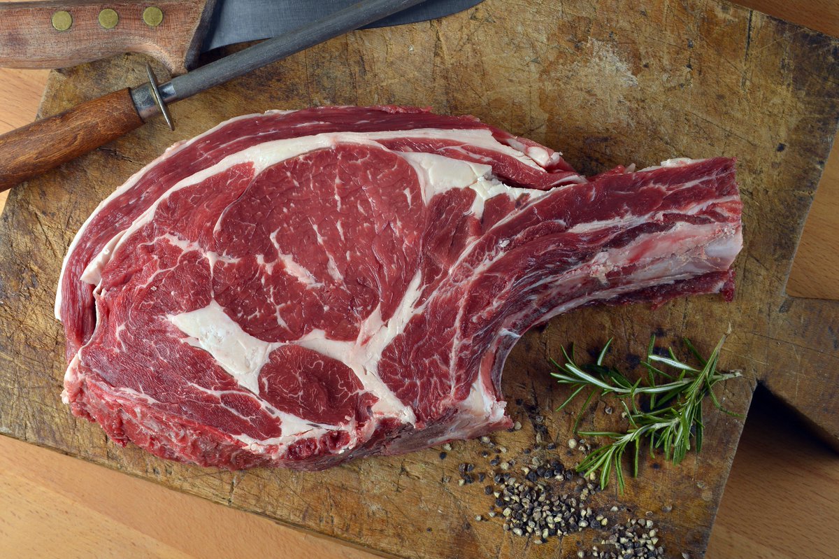 Our 'Feature Steak' for tomorrow night will be a beautiful côte de boeuf from our fab suppliers <a href="/Directmeats/">DirectMeats</a>! #steak