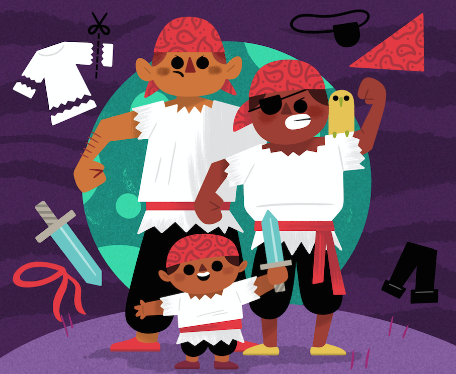 WaltDisneyWorld's tweet image. Check out these #NotSoScary last minute Halloween costume ideas! di.sn/6011BO3Hl