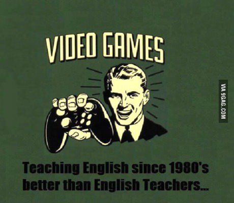 EsKinguin's tweet photo. 📖 📝 ¿Cuántos de vosotros han aprendido inglés con videojuegos? #Videojuegos #Inglés #Teacher https://t.co/aBWQ2zmrGK