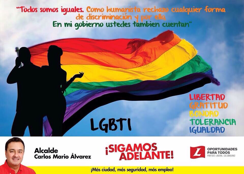 CARLOSMARIOAM1's tweet photo. ¡La inclusión social y el respeto por la libertad de los demás es nuestra apuesta! #SigamosAdelante https://t.co/P09KIXv1RN